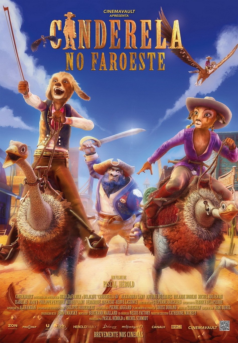 Poster de Cendrillon au Far West