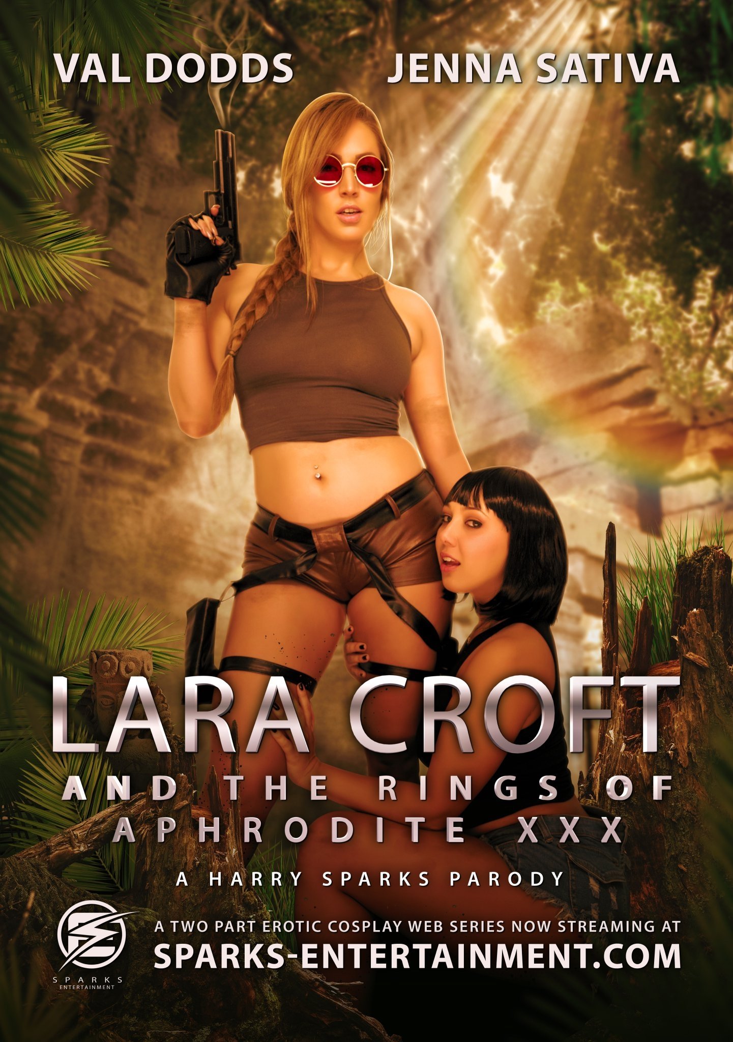 Poster de Lara Croft XXX: A Harry Sparks Parody