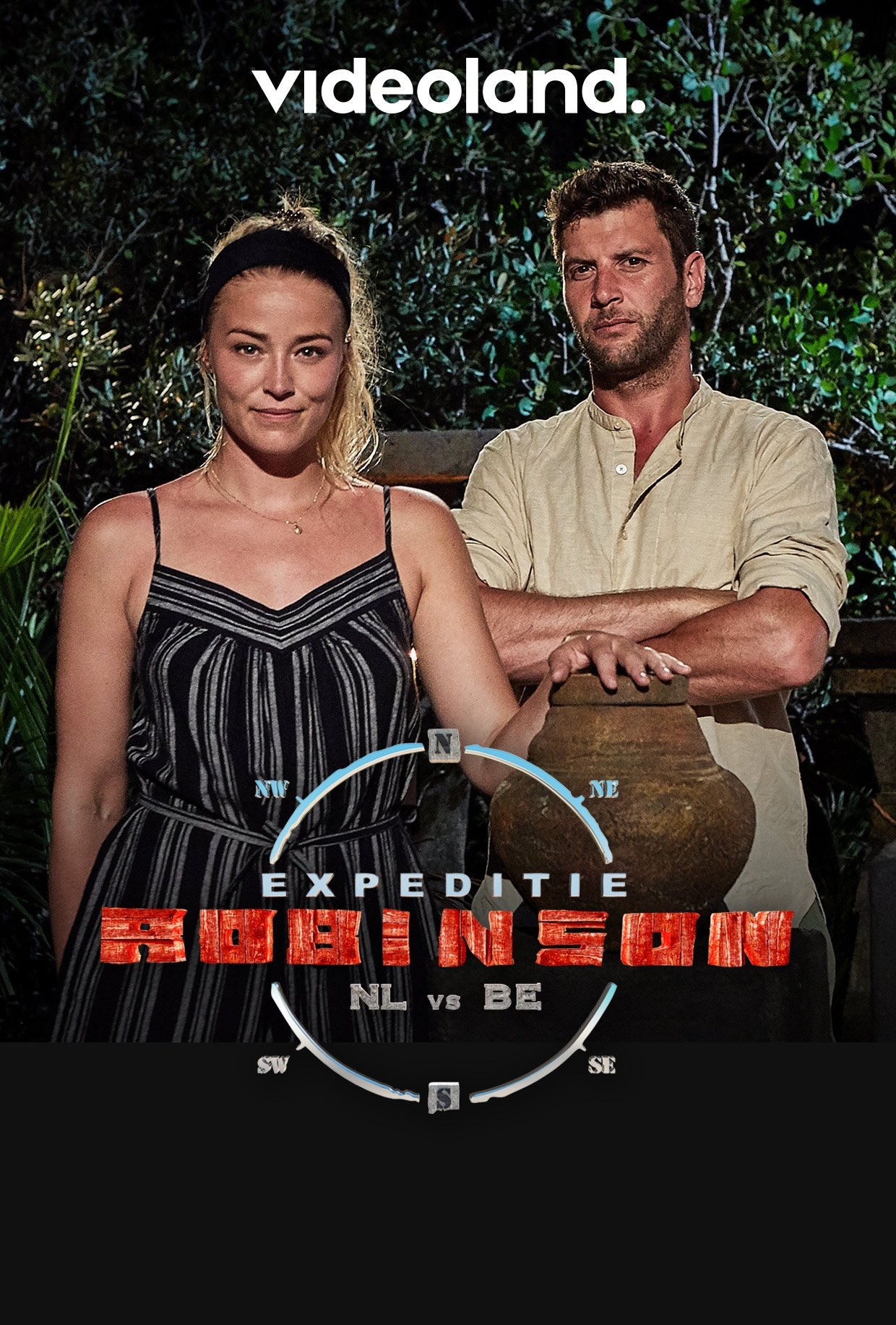 Poster de Expeditie Robinson: Nederland vs België