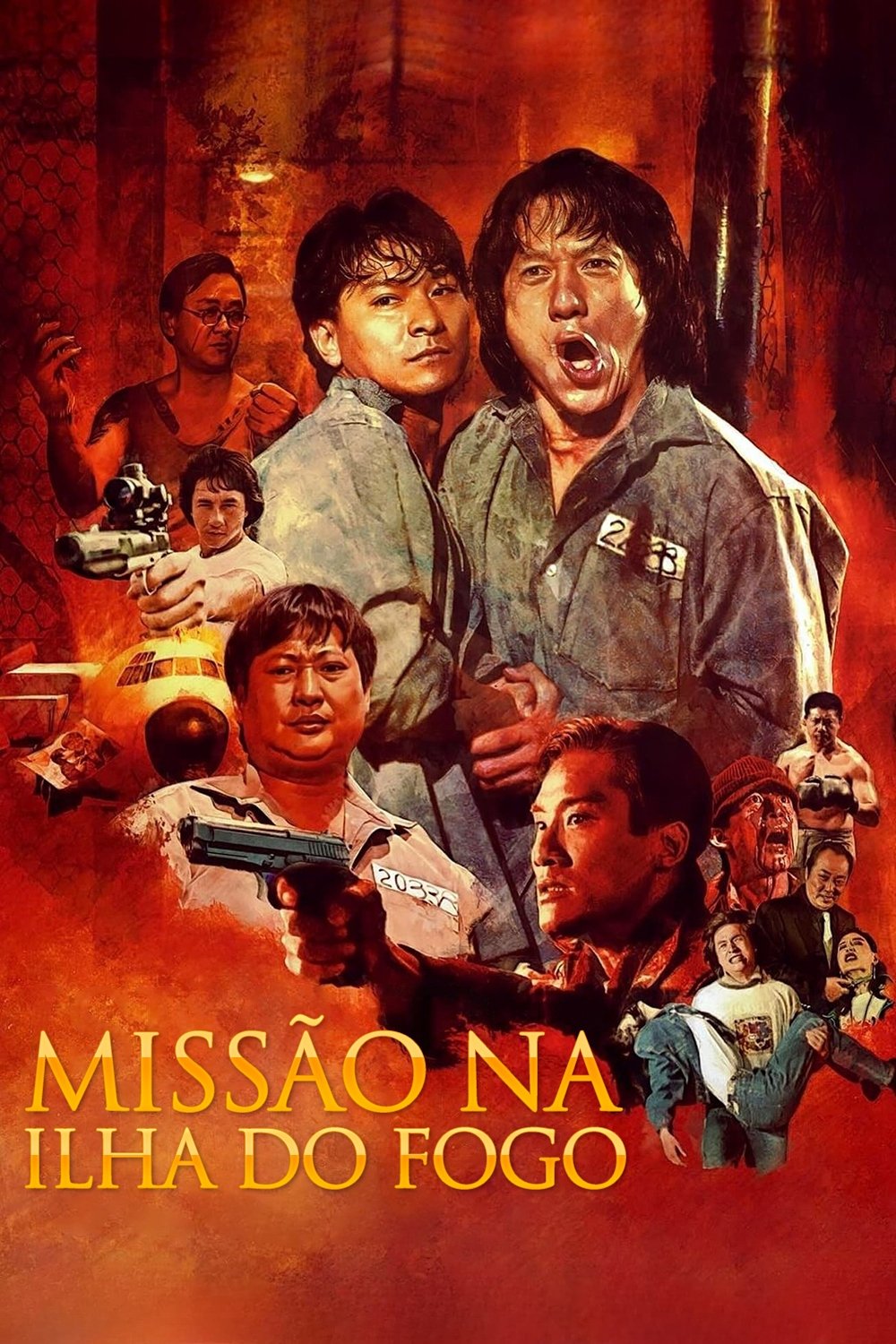 Poster de Missão na Ilha do Fogo
