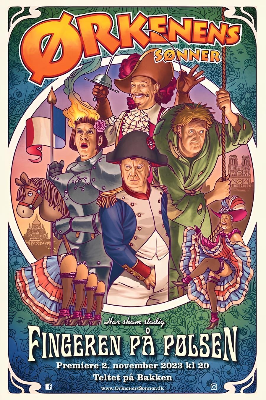 Poster for Ørkenens Sønner: Fingeren på pølsen