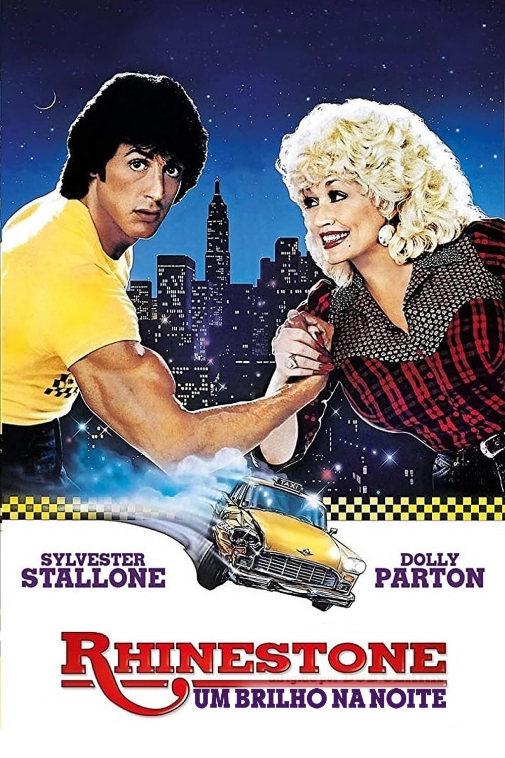 Poster de Rhinestone: Um Brilho na Noite