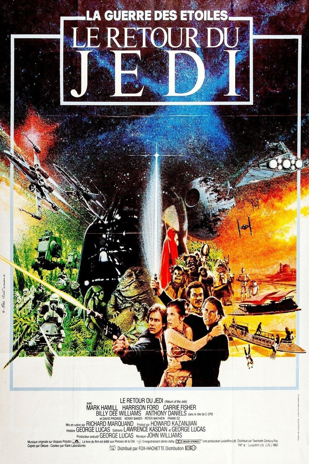 Affiche du film Le Retour du Jedi