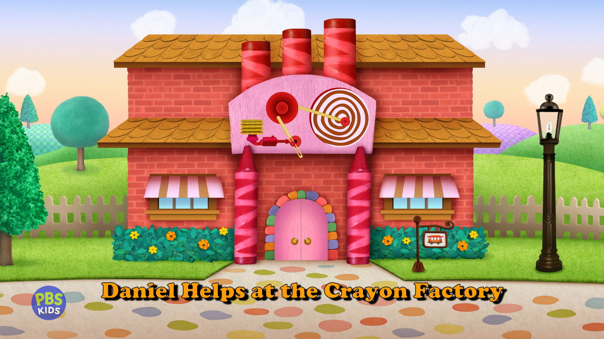 Daniel Helps at the Crayon Factory