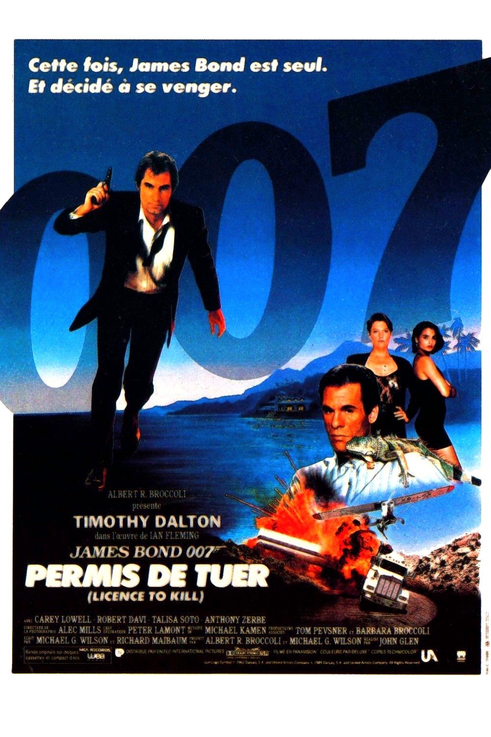 Affiche du film Licence to Kill