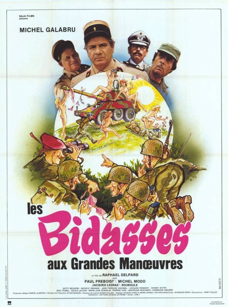 Poster de Les Bidasses aux grandes manœuvres