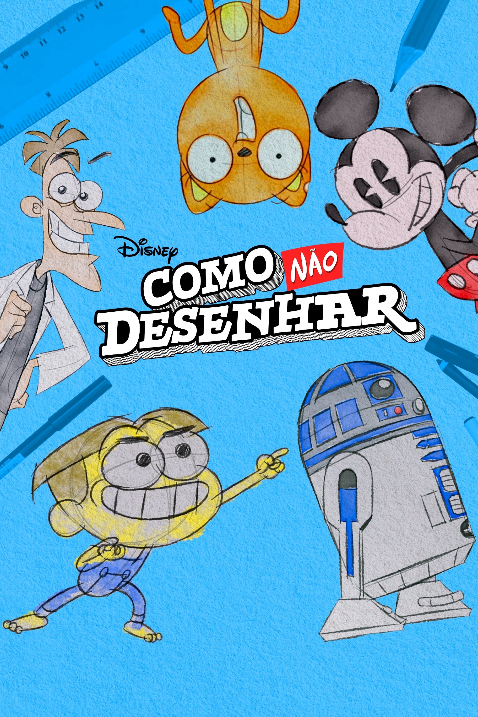 Poster de Como Não Desenhar