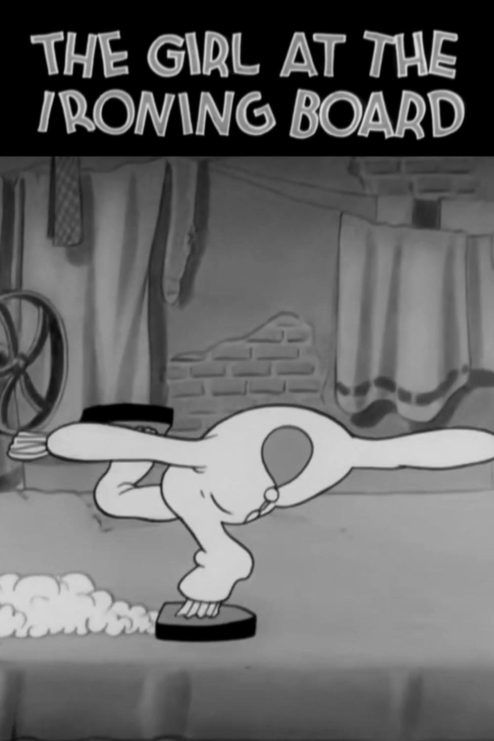 Poster de The Girl at the Ironing Board