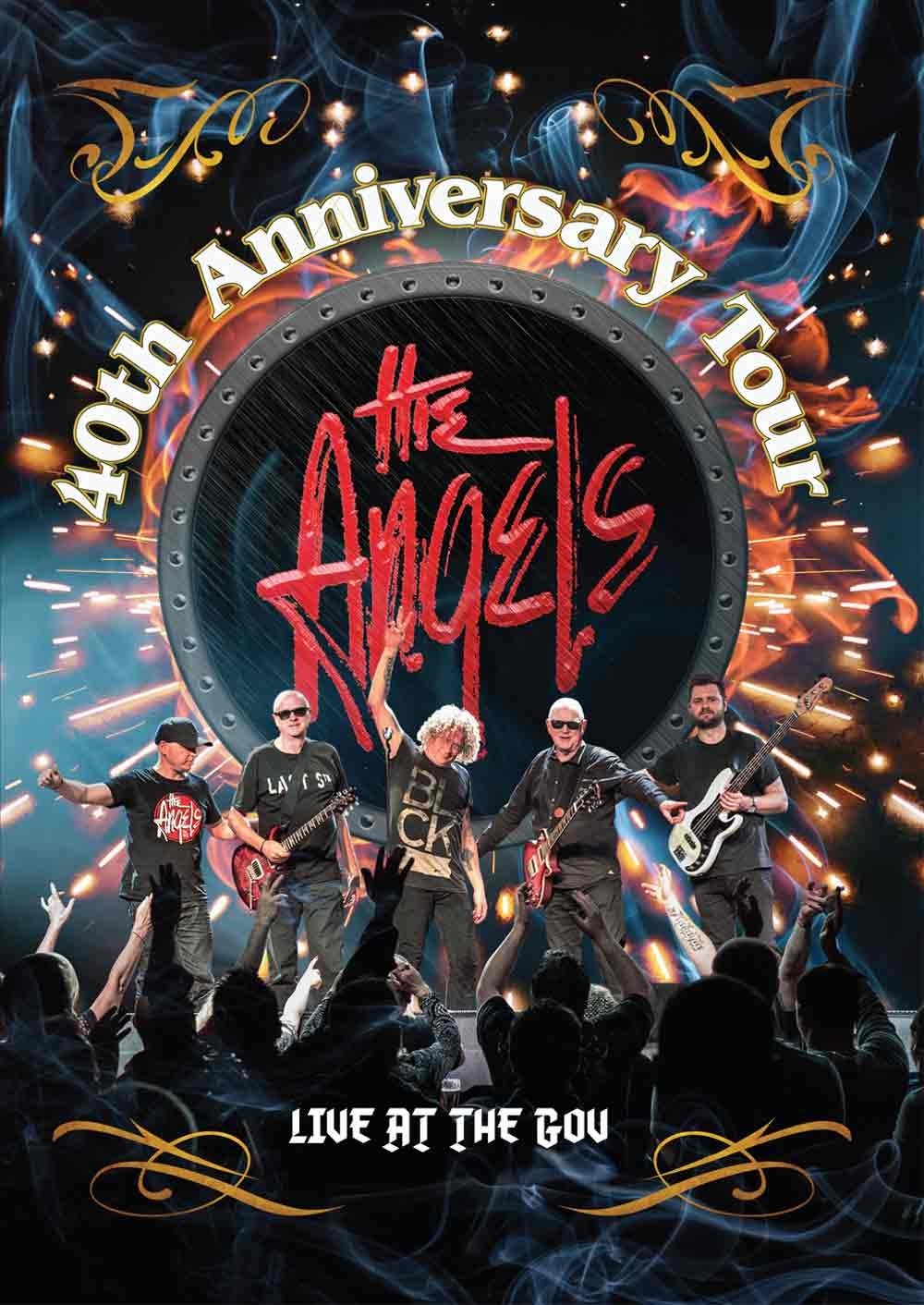 Poster de The Angels - 40th Anniversary Tour Live At The Gov