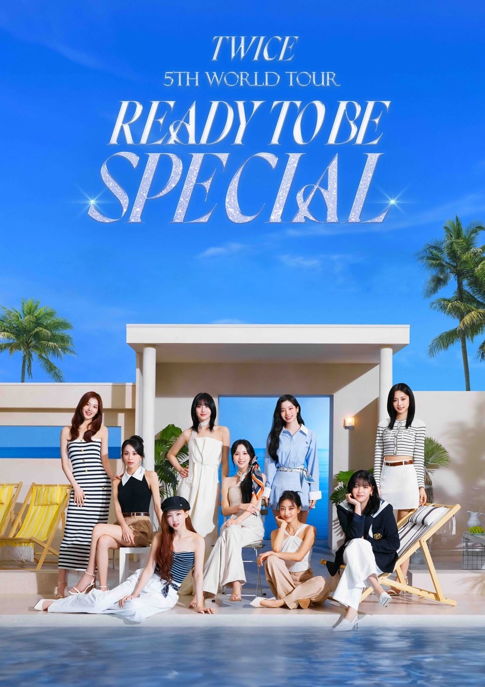 Poster de TWICE 5TH WORLD TOUR 'READY TO BE' in JAPAN SPECIAL