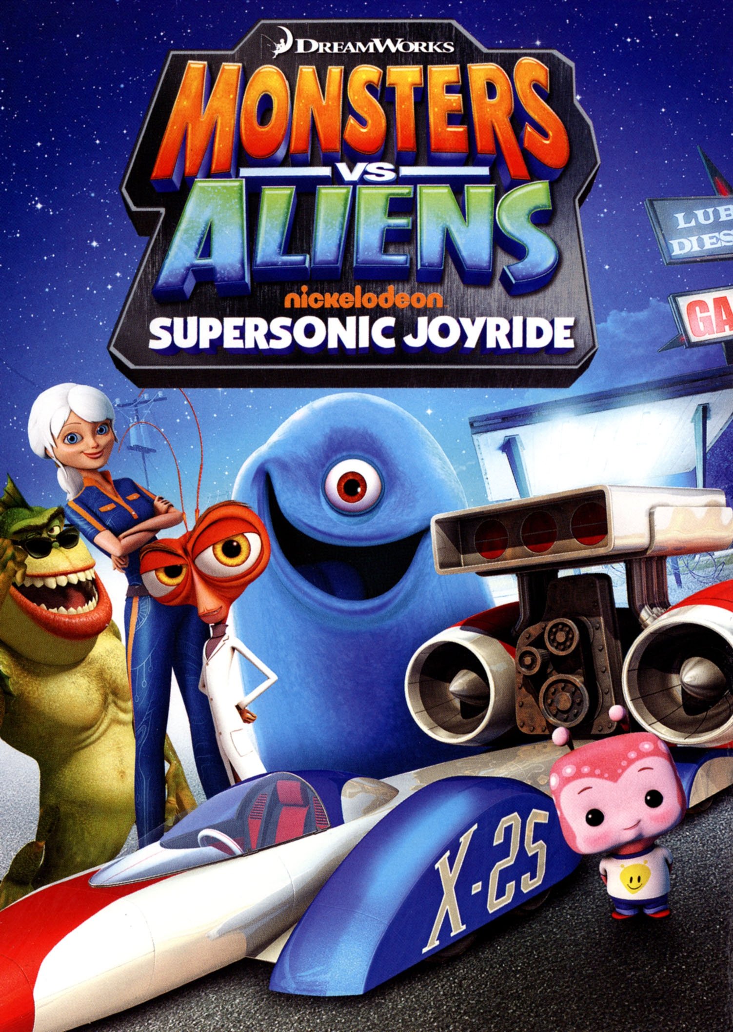 Poster de Monsters vs Aliens: Supersonic Joyride