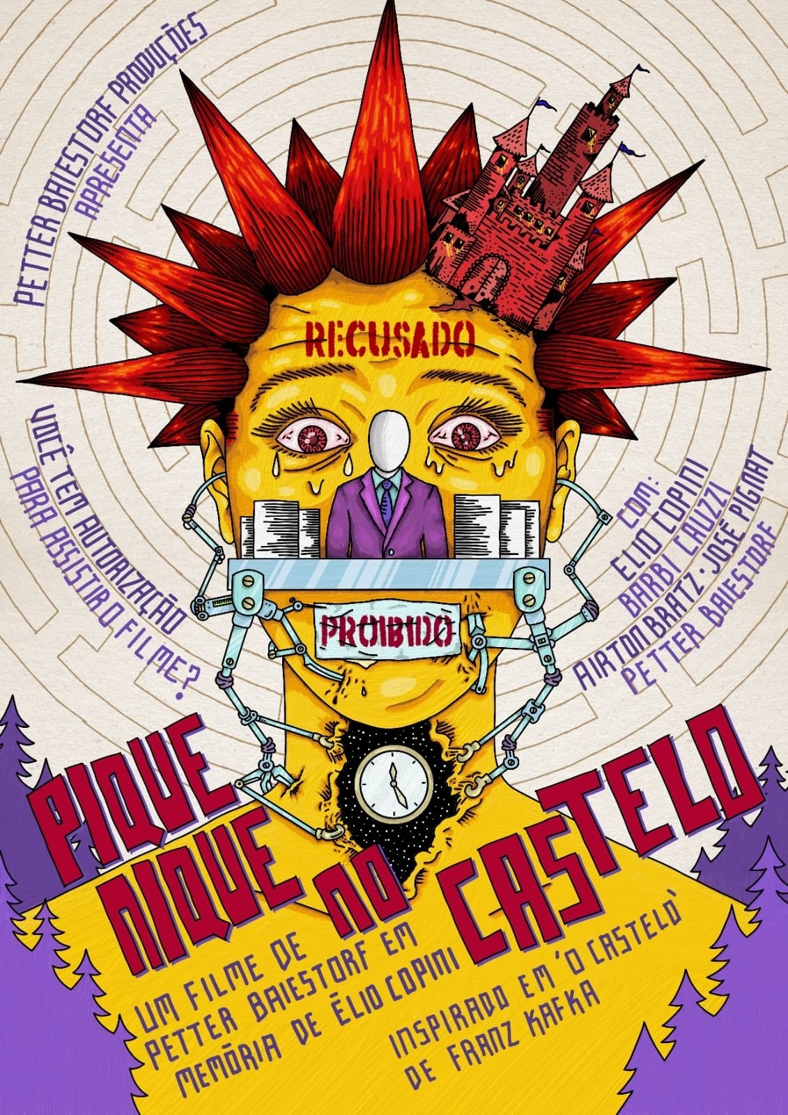 Poster de Piquenique no Castelo