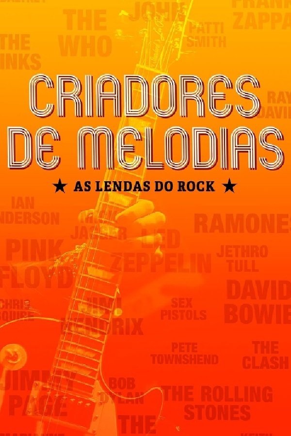 Poster de Criadores de Melodias - As Lendas do Rock(2017)