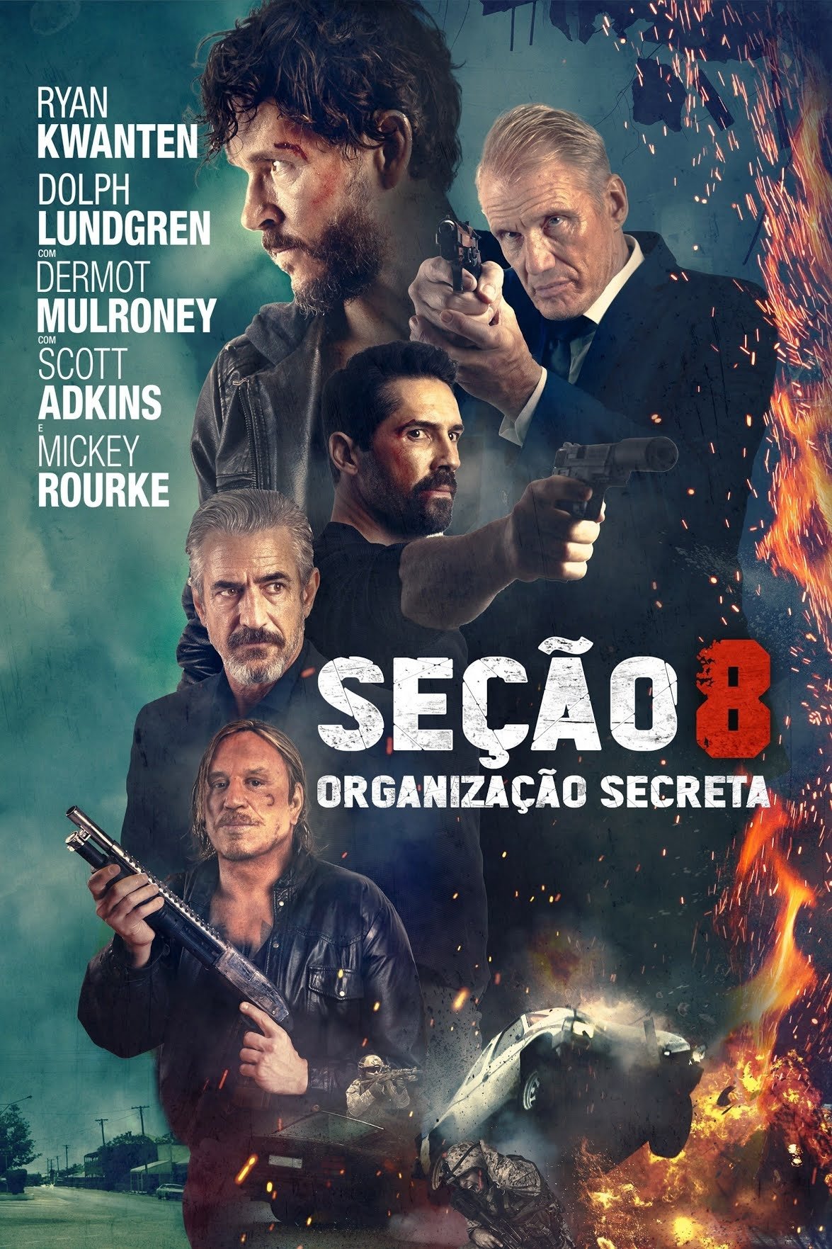 Poster de Seção 8 – Organização Secreta
