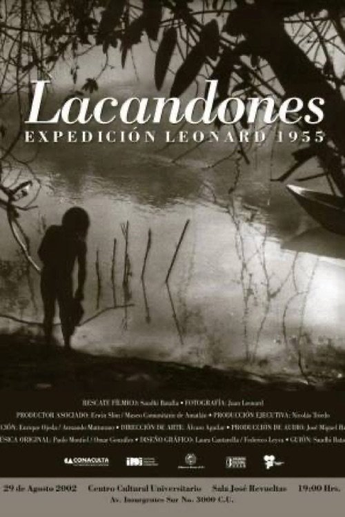 Poster de Lacandones, expedición Leonard 1955