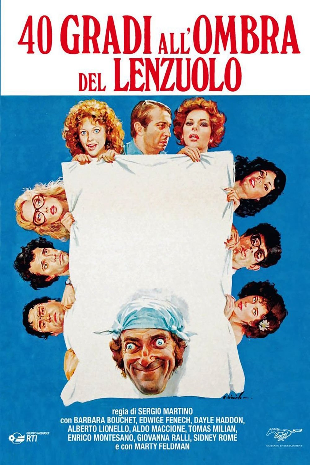 Poster de 40 gradi all'ombra del lenzuolo