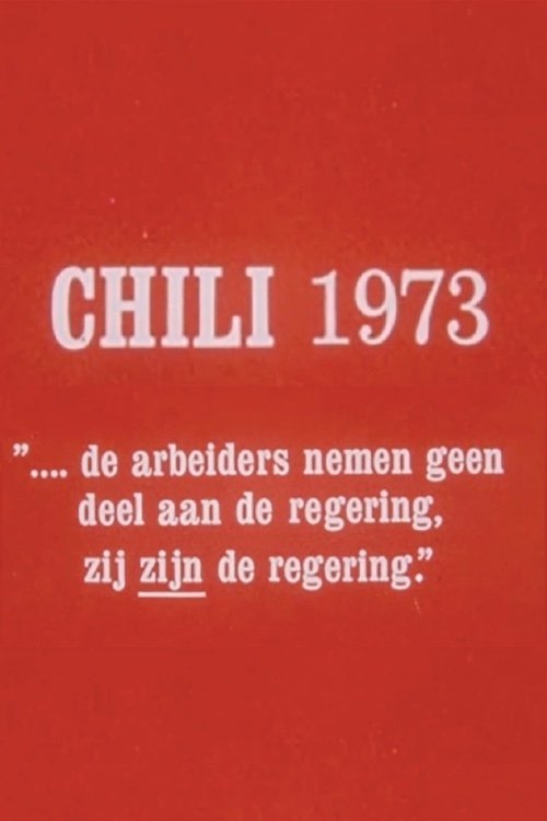 Poster de Chili 1973: de arbeiders nemen geen deel aan de regering, zij zijn de regering