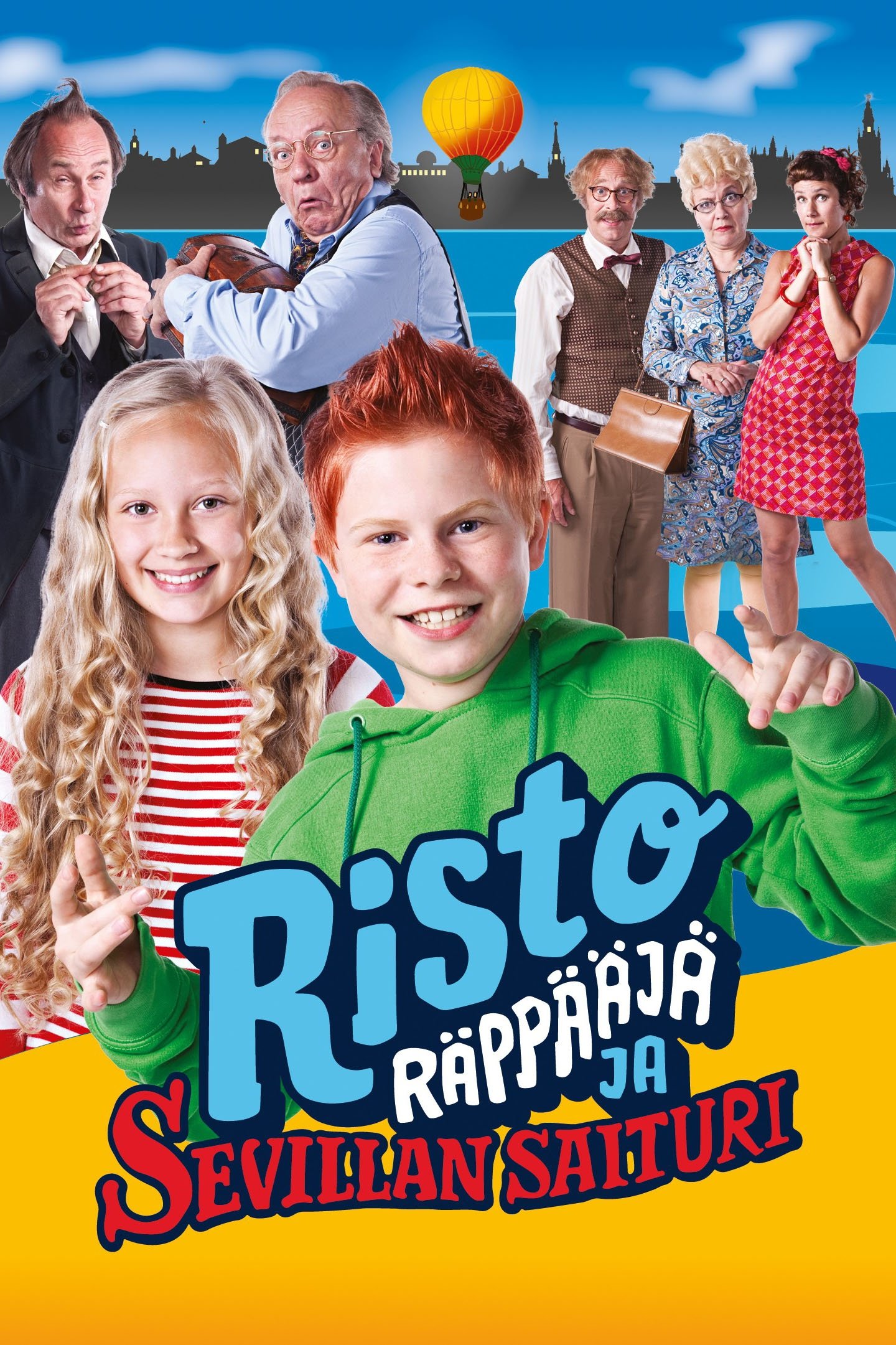 Poster de Risto Räppääjä ja Sevillan saituri