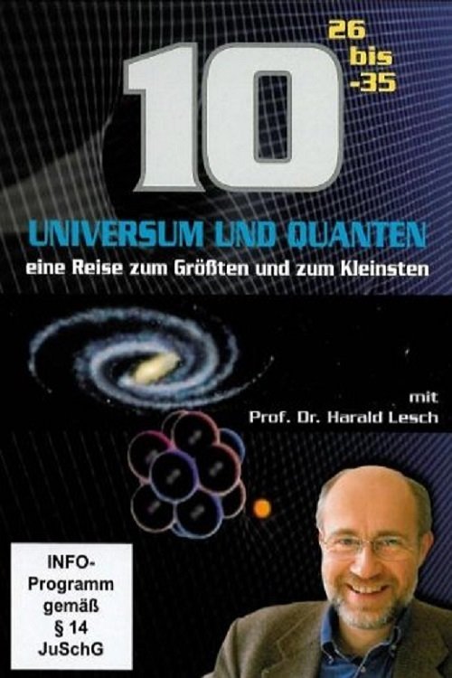 Poster de Universum und Quanten - Eine Reise zum Größten und zum Kleinsten