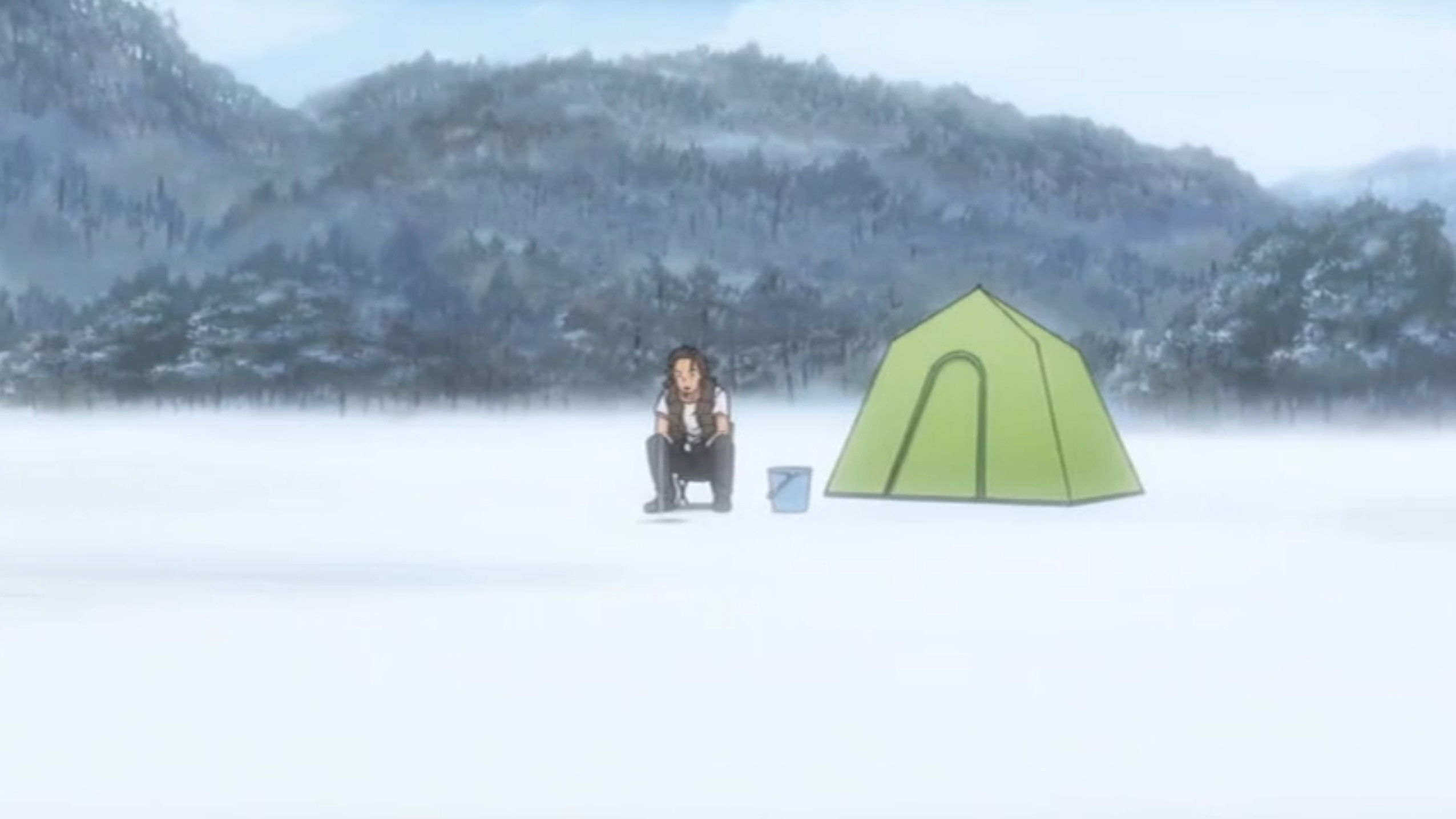 Tempura, Deep-Fried food, and Sometime, Skates! Pond Smelt Fishing on Top of Ice!