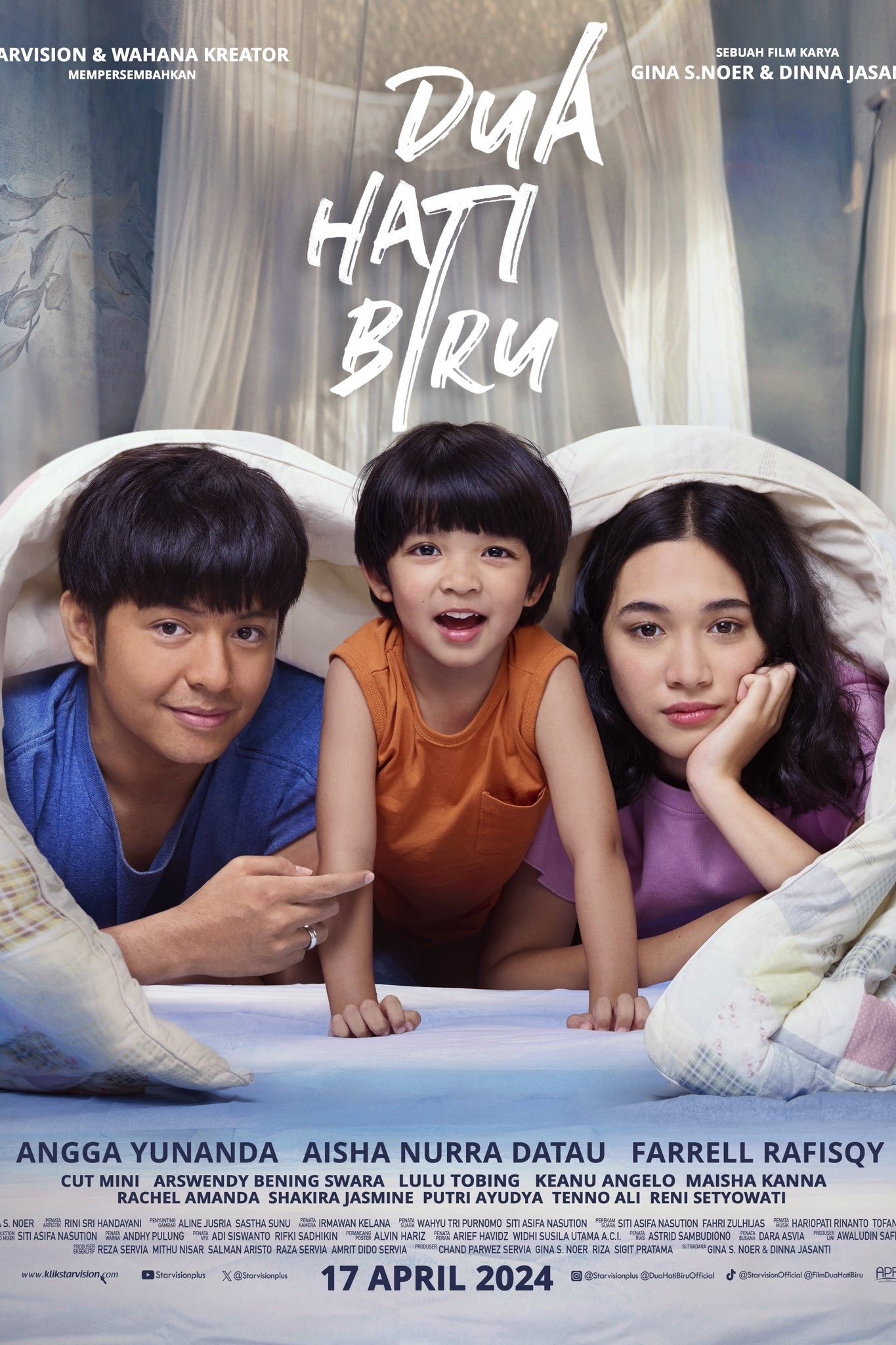 Poster de Dua Hati Biru