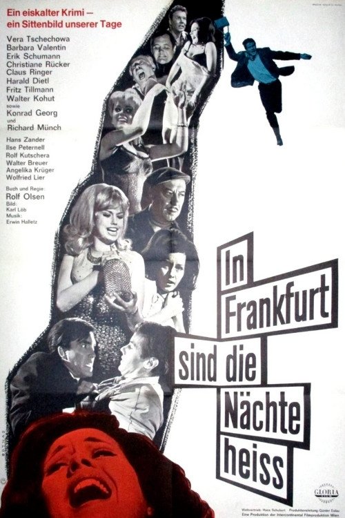 Affiche du film In Frankfurt sind die Nächte heiss