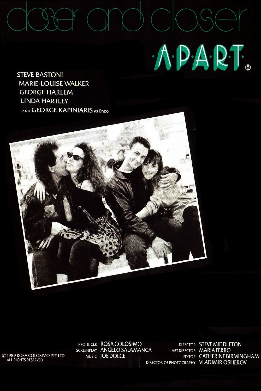 Poster de Closer and Closer Apart