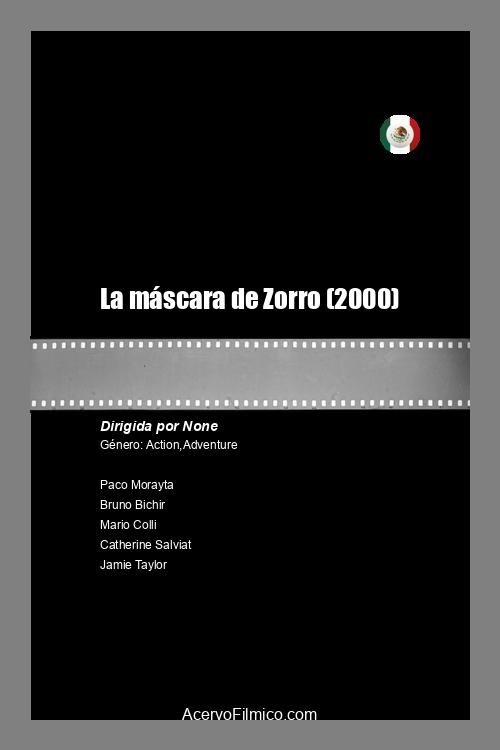 Poster for La máscara de Zorro