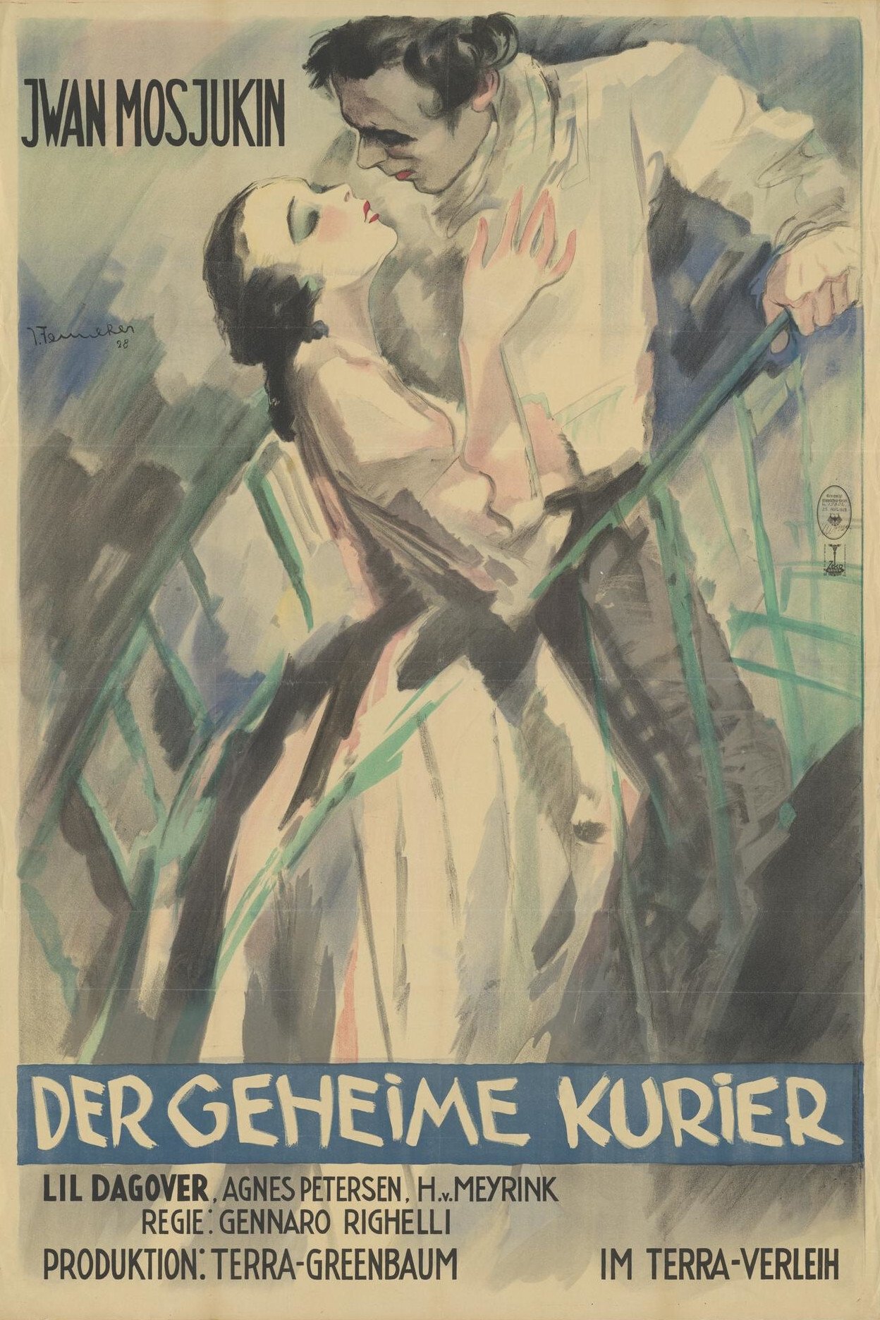 Poster de Der geheime Kurier
