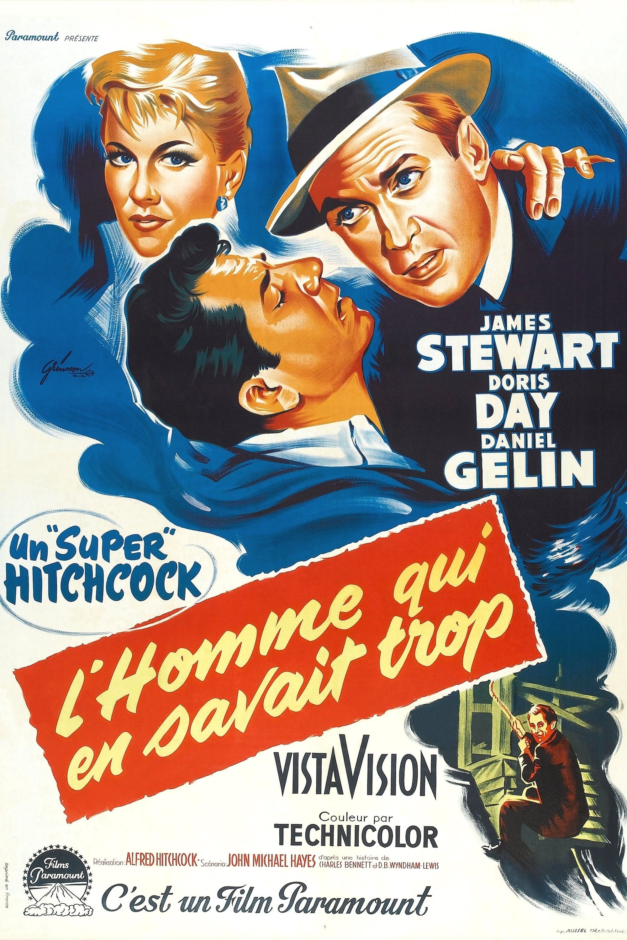 Affiche du film L'homme qui en savait trop