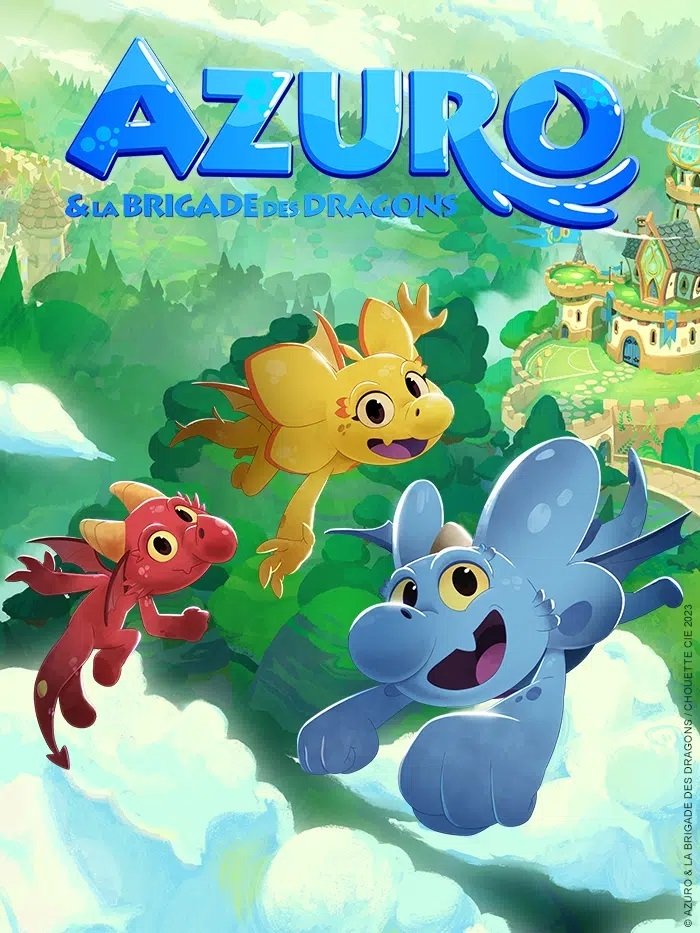 Poster de Azuro et la Brigade des Dragons