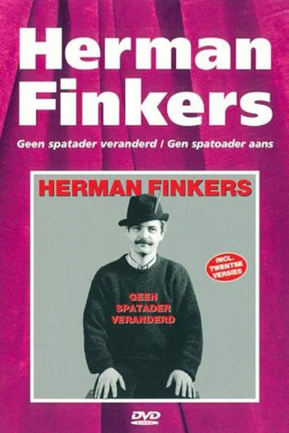 Poster de Herman Finkers: Geen Spatader Veranderd