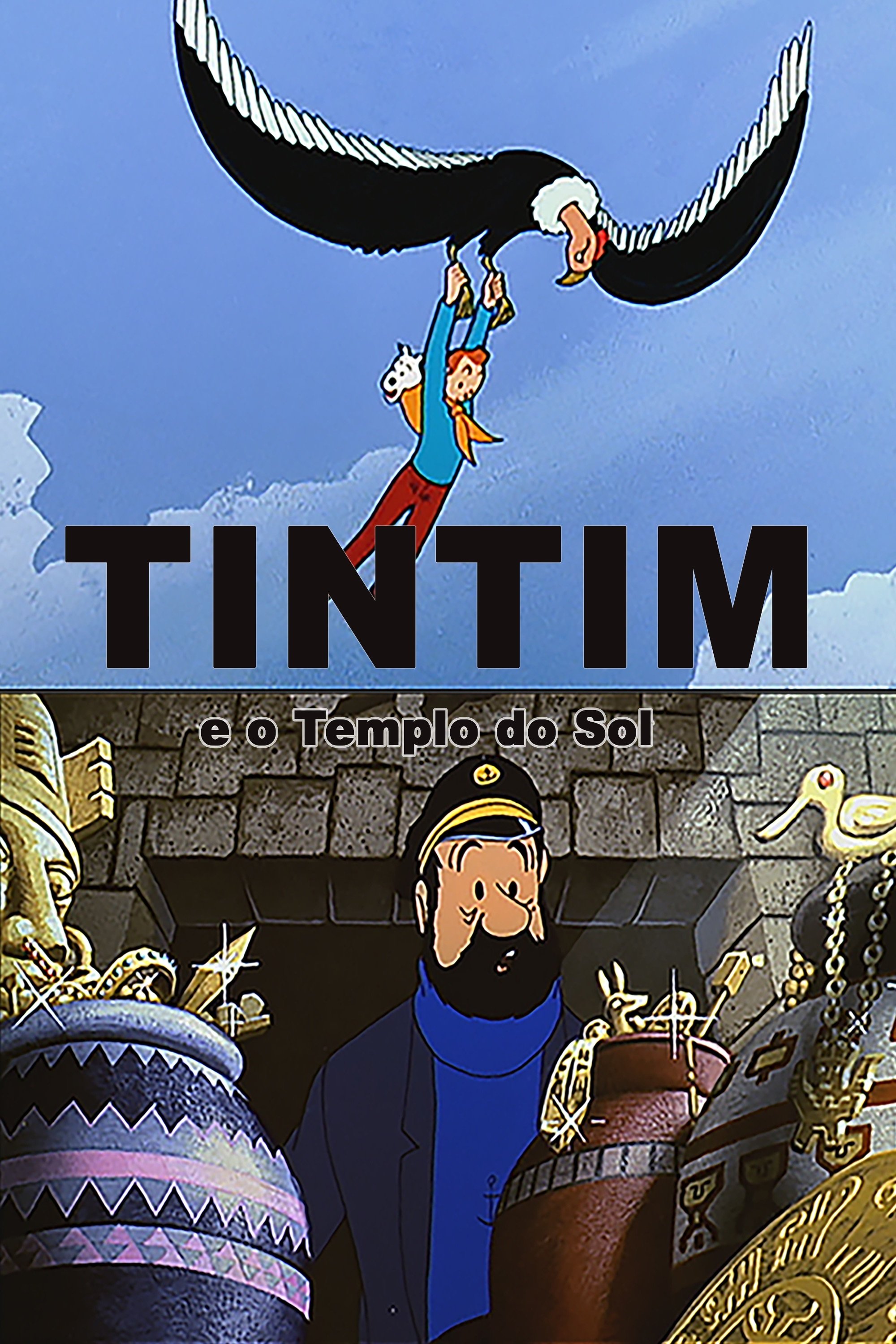 Poster de Tintim e o Templo do Sol