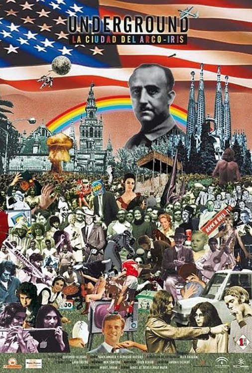 Poster de Underground, la ciudad del Arco Iris