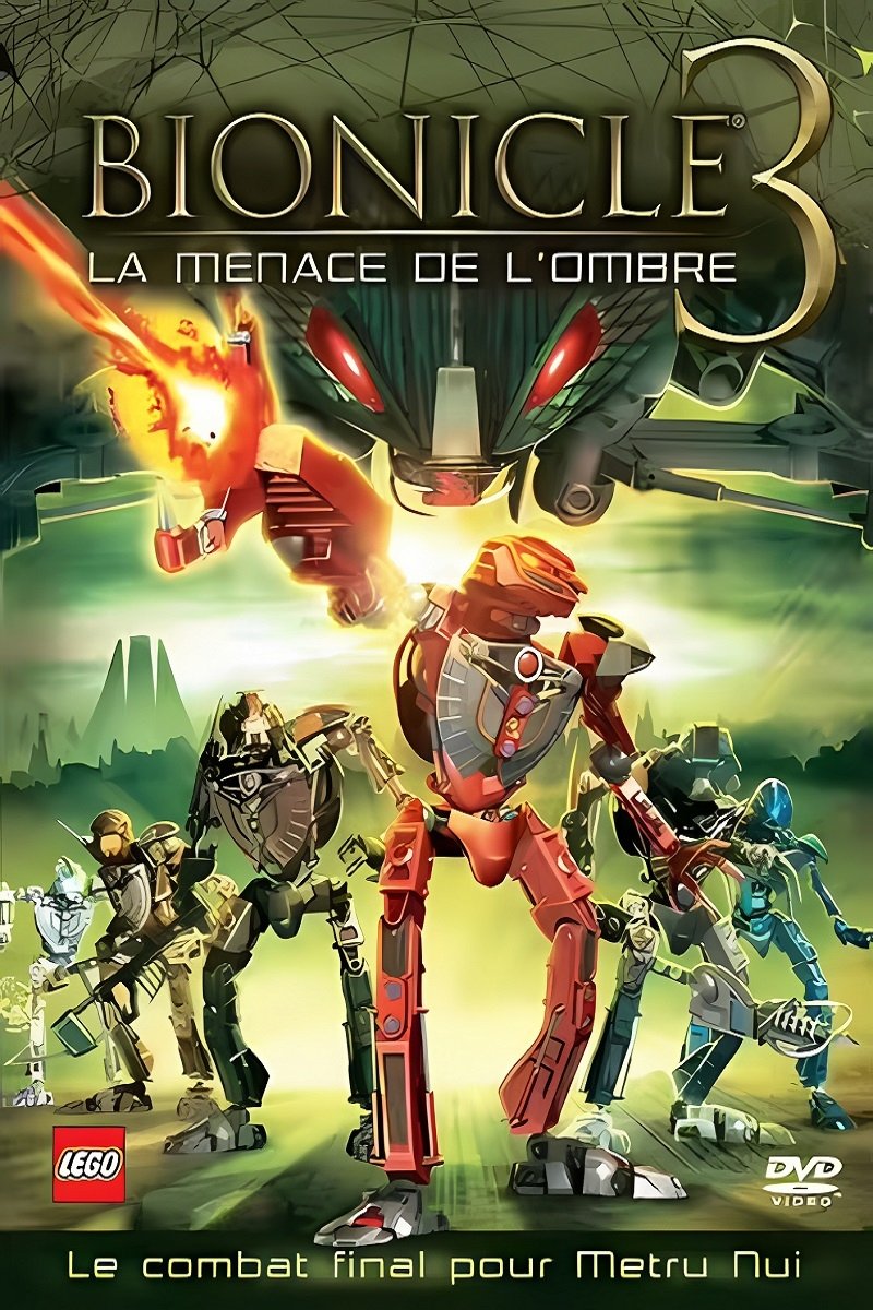 Affiche du film Bionicle 3 : La Menace de l'Ombre
