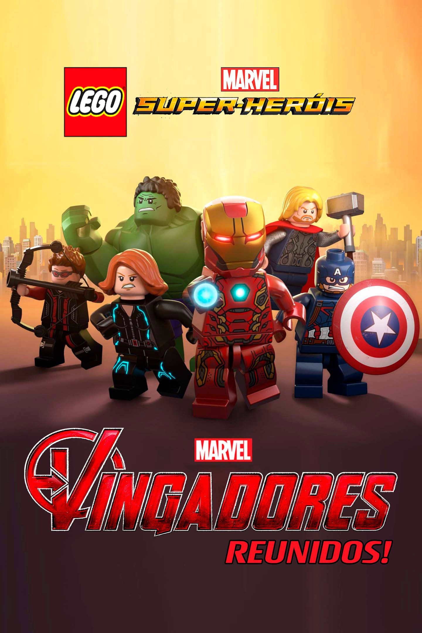 Poster de LEGO Super-Heróis da Marvel: Vingadores Reunidos!