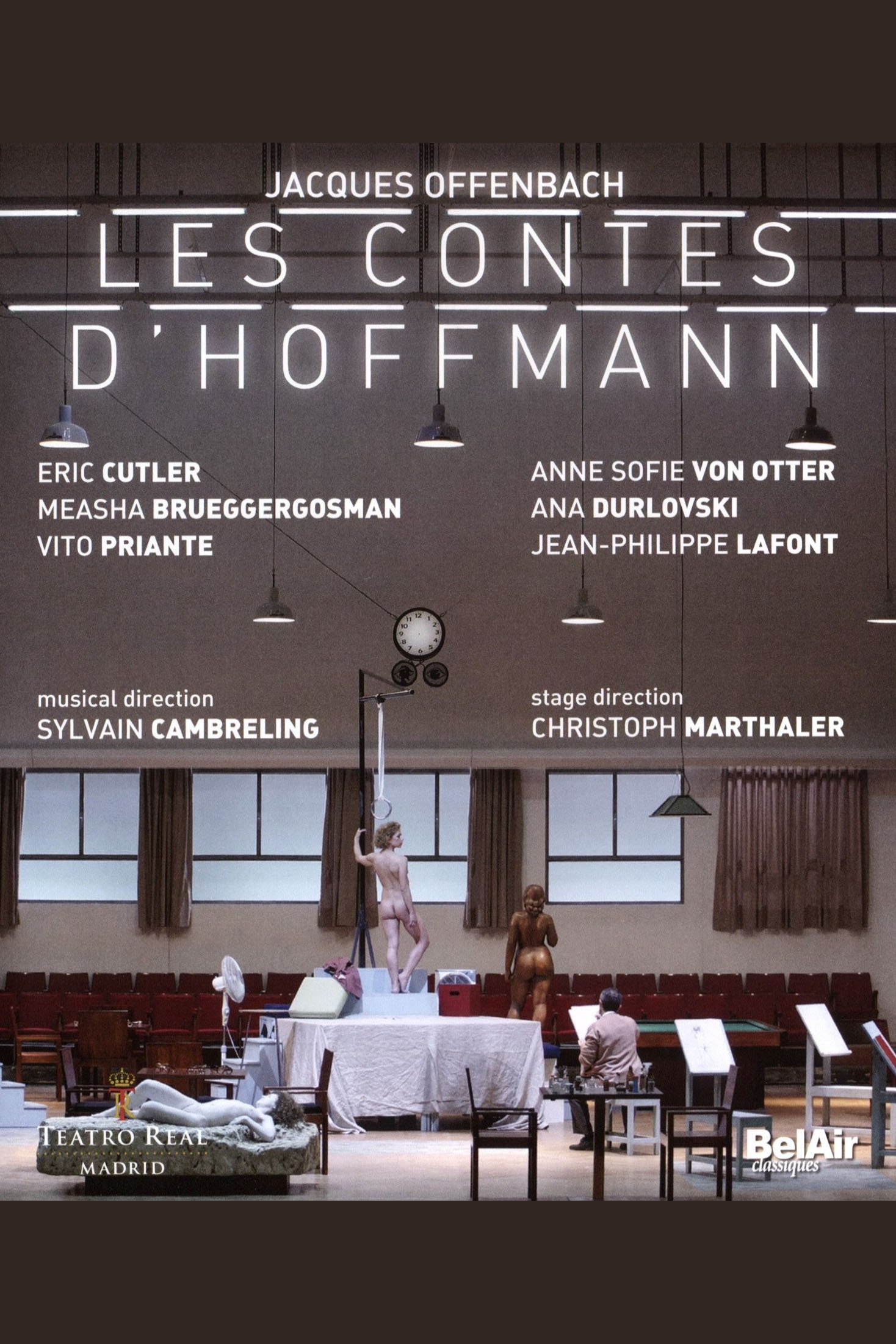 Poster de Les Contes d'Hoffmann (Teatro Real Madrid)