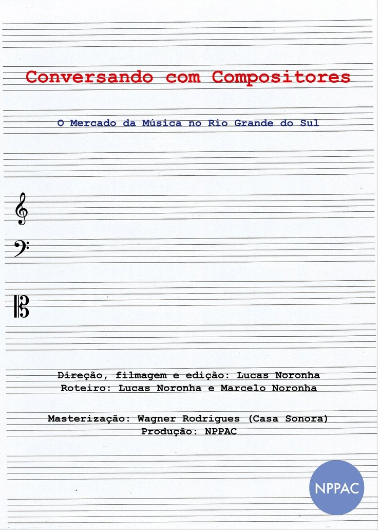 Poster de Conversando com Compositores: O Mercado da Música no Rio Grande do Sul