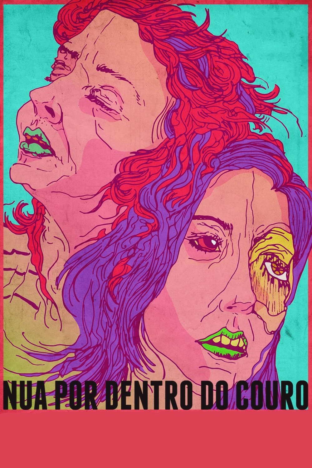 Poster de Nua Por Dentro do Couro