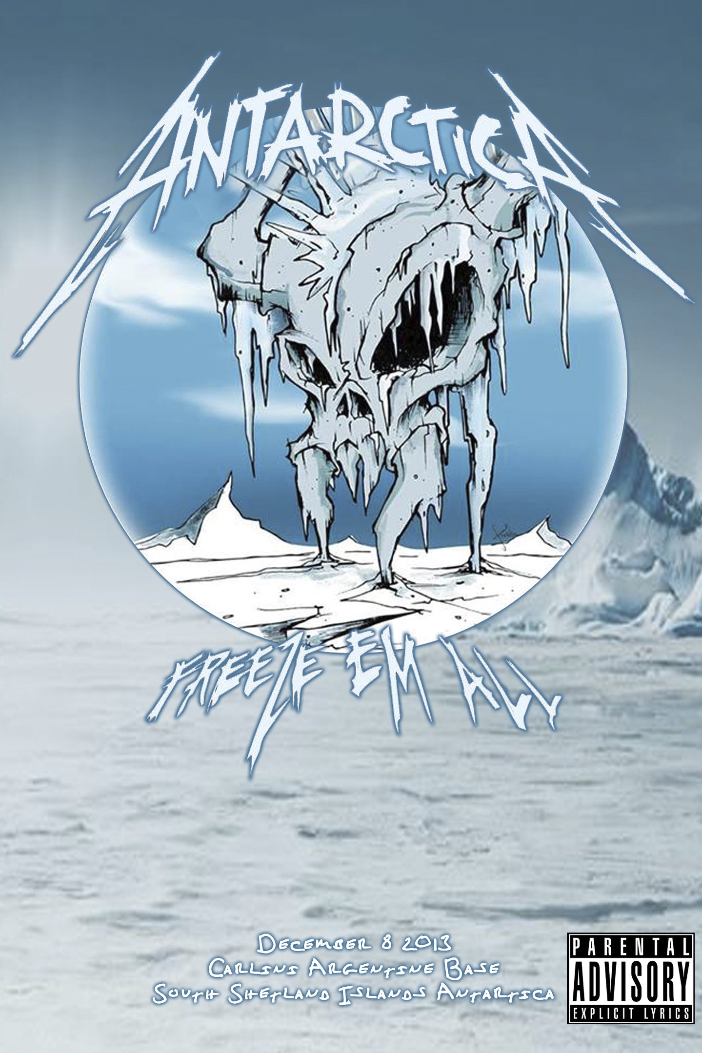 Poster de Metallica: Freeze 'Em All - Live in Antarctica