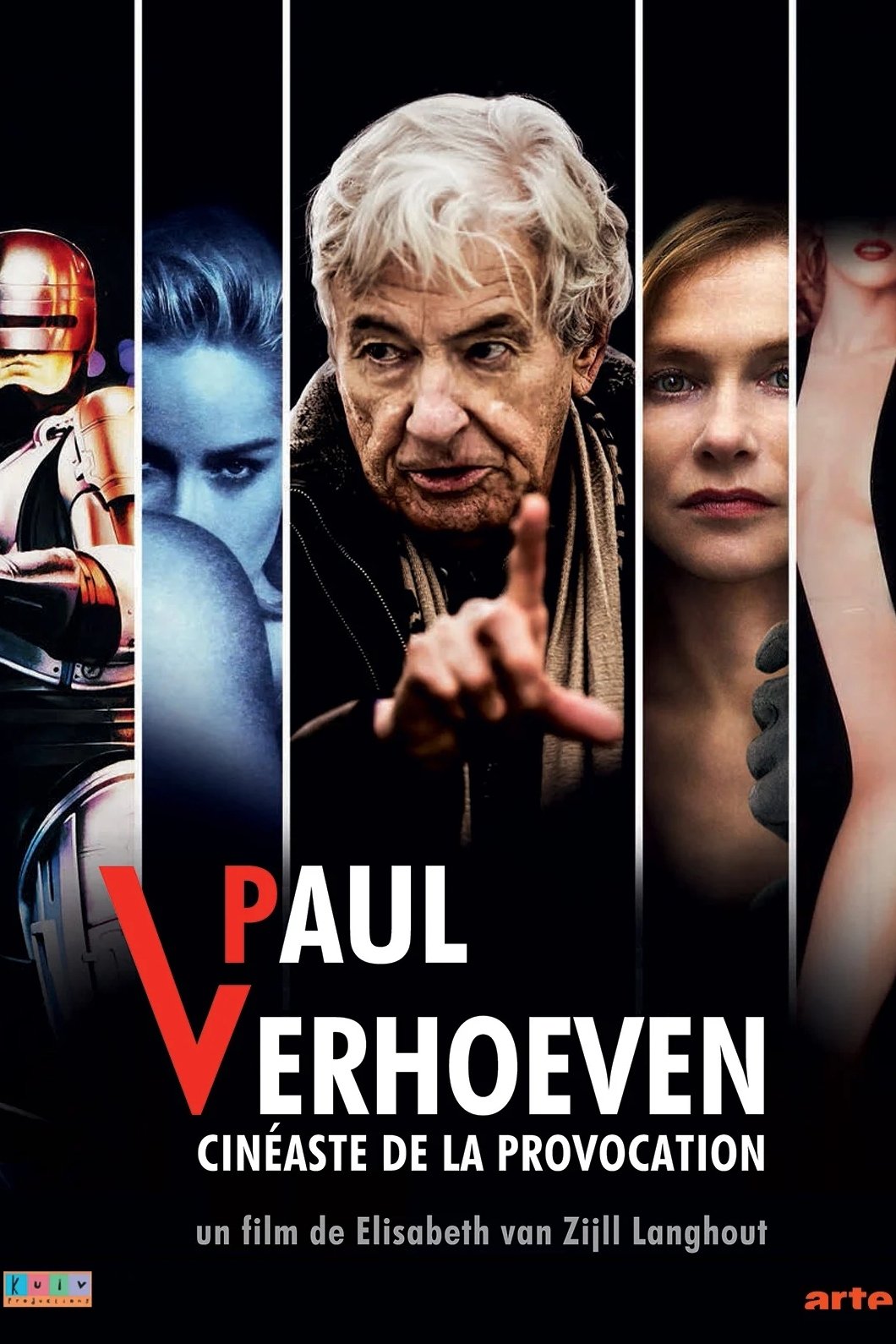 Poster de Paul Verhoeven, cinéaste de la provocation
