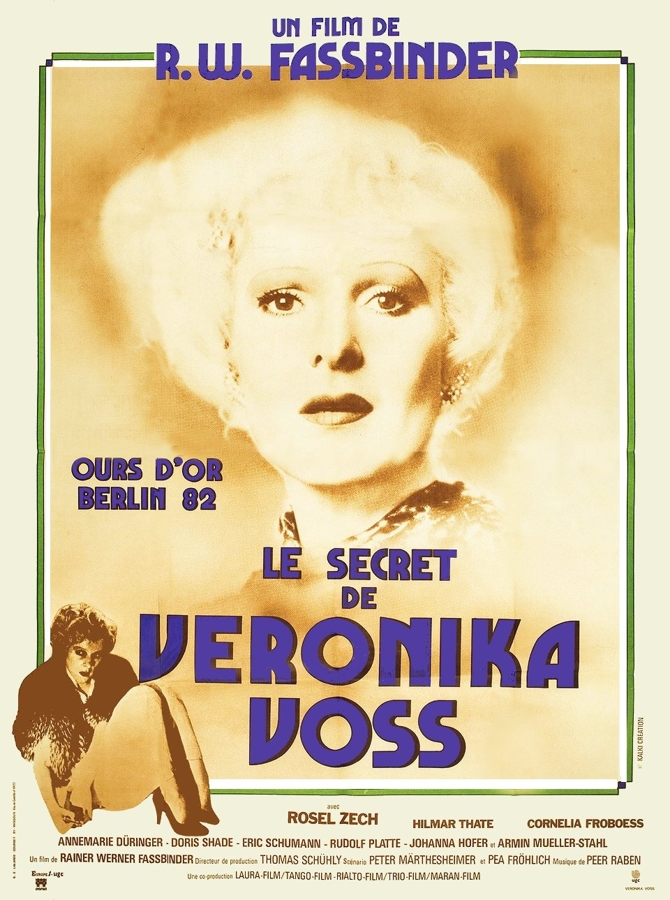 Affiche du film Die Sehnsucht der Veronika Voss
