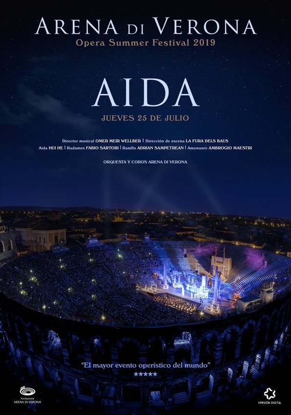Poster de Aida. Arena di Verona