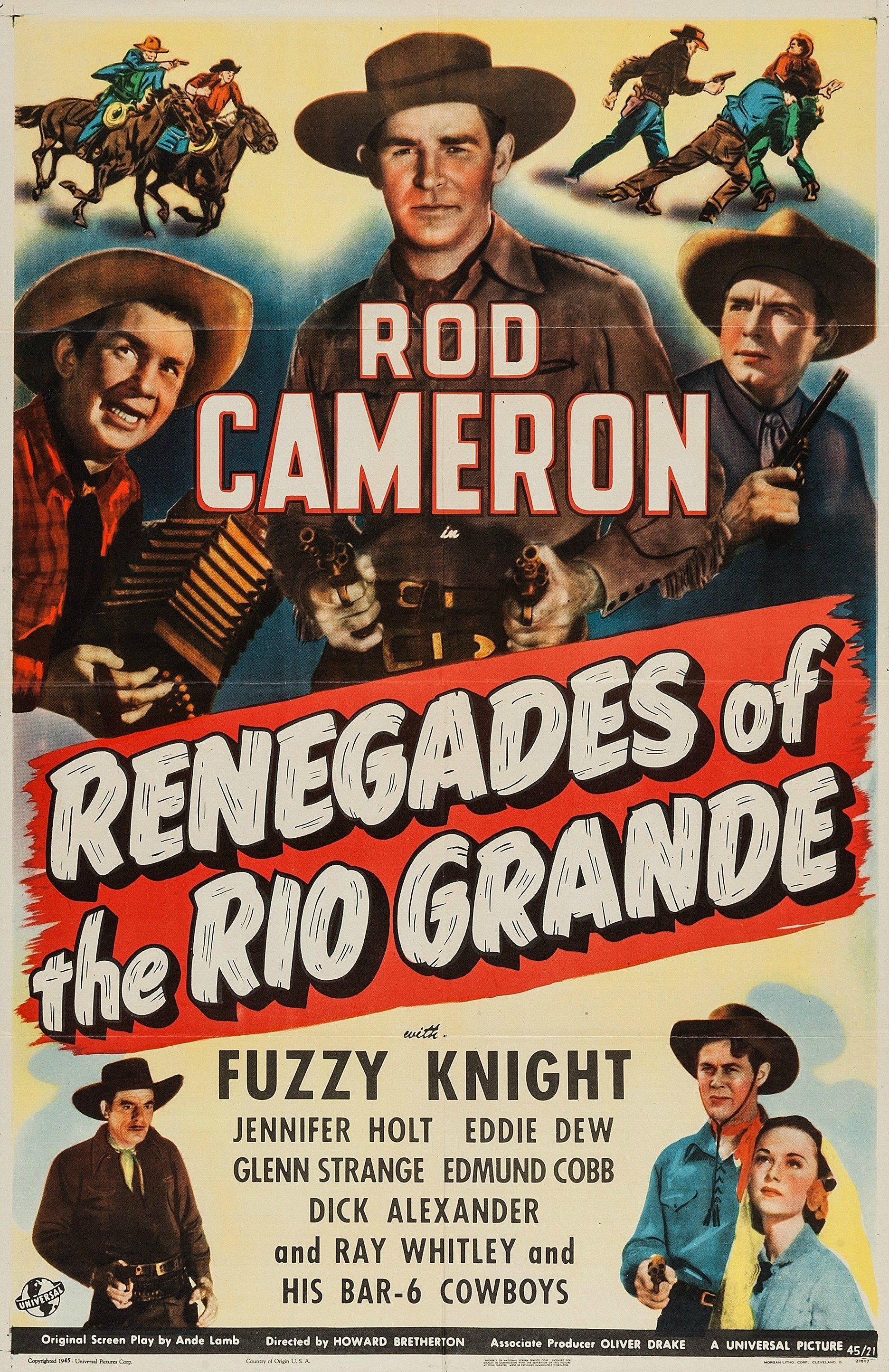 Poster de Renegades of the Rio Grande