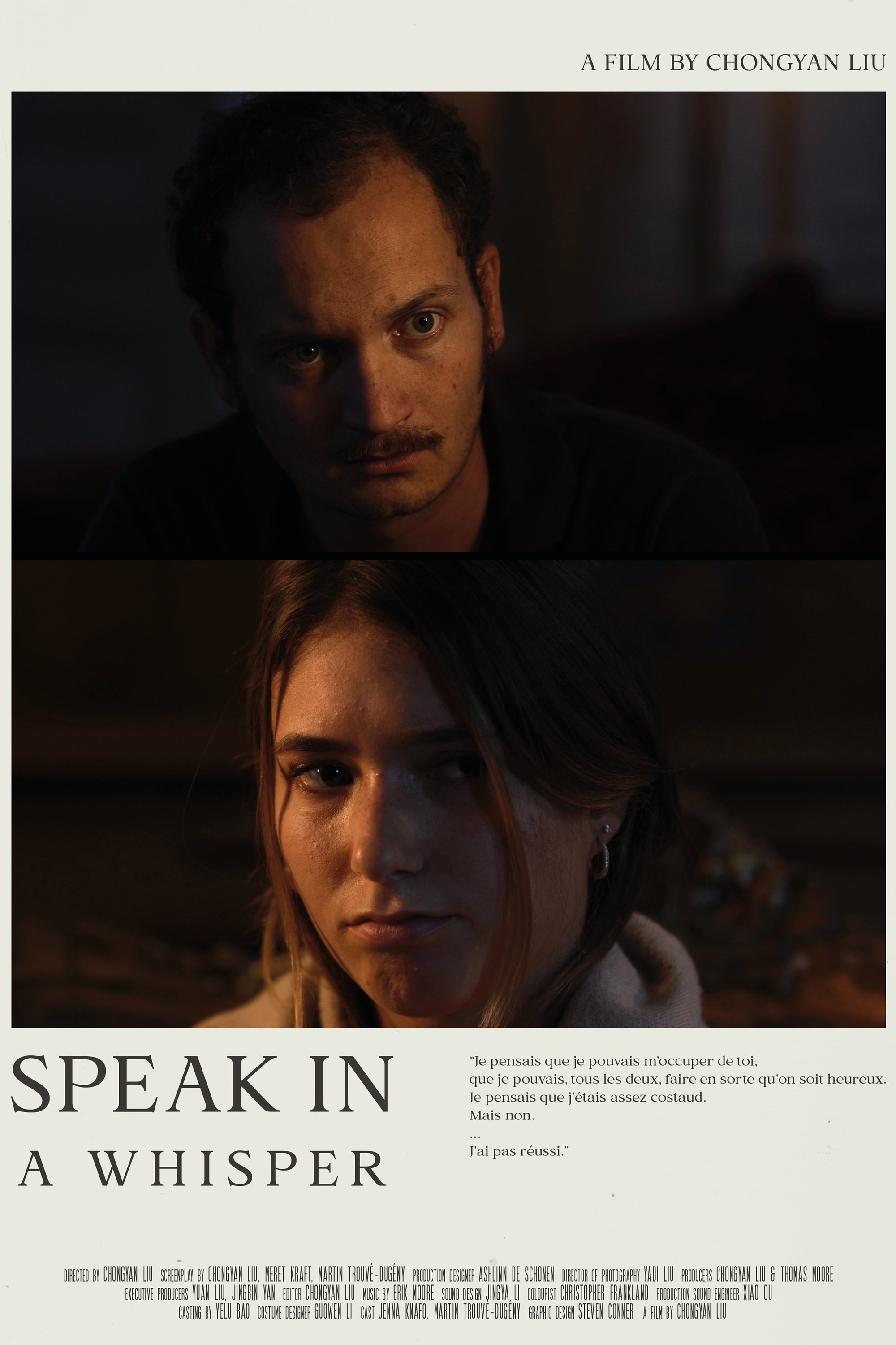 Poster de Speak in a Whisper