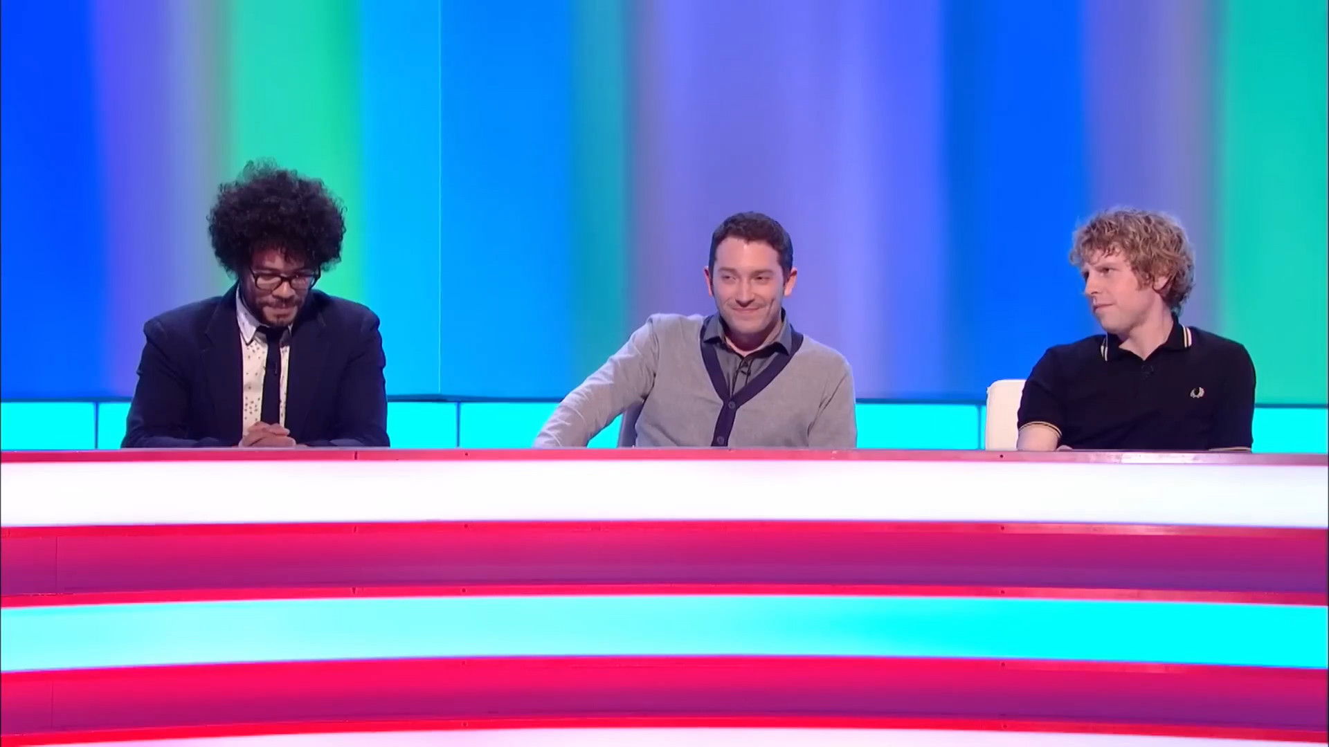 Holly Walsh, Amir Khan, Richard Ayoade, Josh Widdicombe