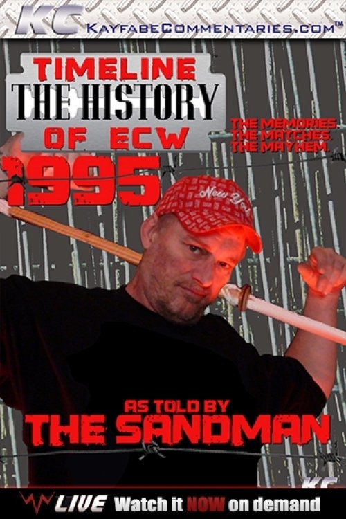 Poster de Timeline: The History of ECW – 1995 – As Told By The Sandman