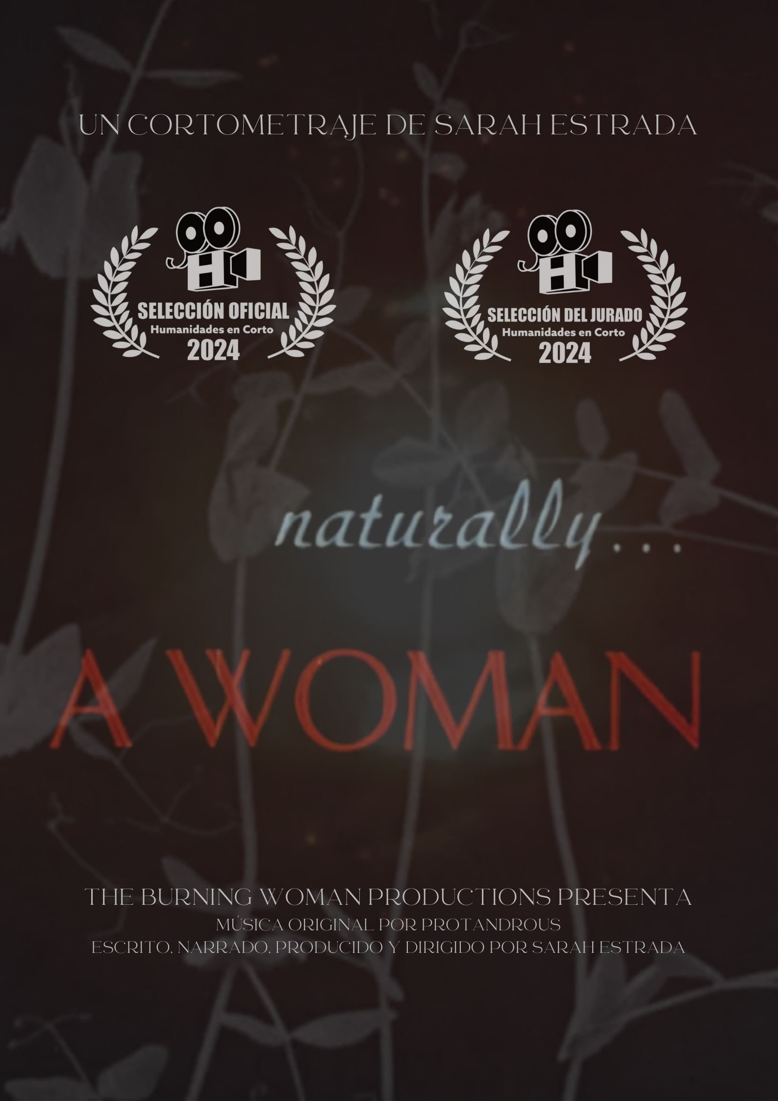 Poster de Naturally... A Woman