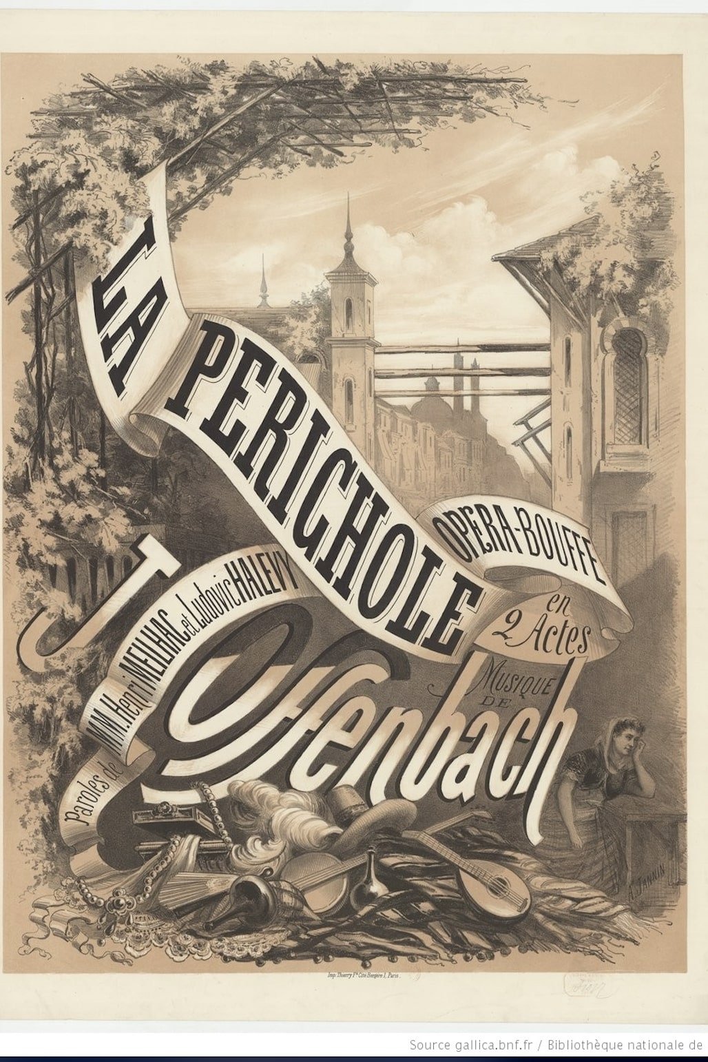 Poster de La Périchole - Opéra Airs de France