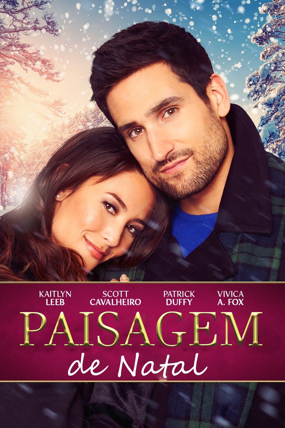 Poster de Paisagem de Natal